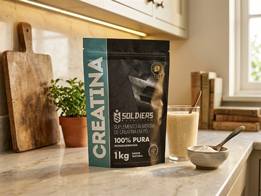 Creatina Monohidratada 1kg da Soldiers Nutrition